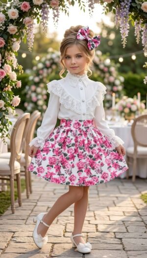 ? Комплект за момиче – PRINCESS BLOSSOM 356 ?